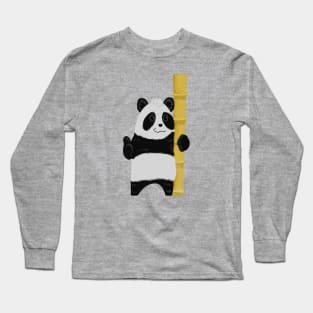 PANDA AND BAMBOO Long Sleeve T-Shirt